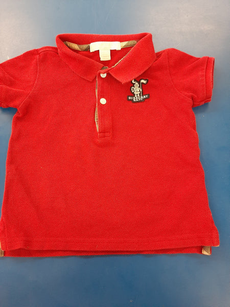 Baby red hot sale polo shirt