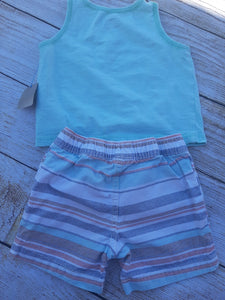 Carter's 2pc Wild and Free Boys Outfit sz 12mo