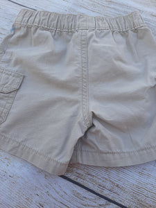 Boy Carter's  Tan Shorts sz 18 mo