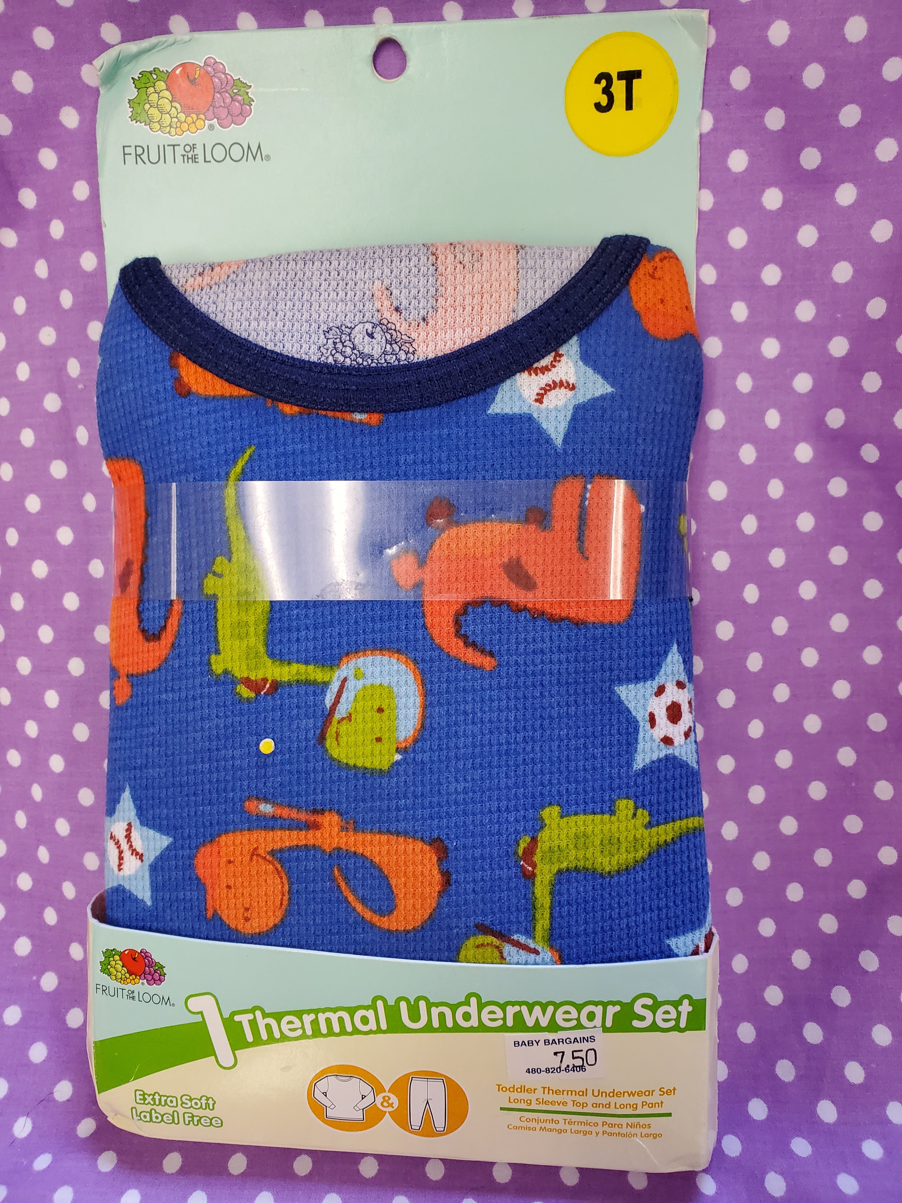 New Fruit of the loom boys underwear set sz 3T – Baby Bargains Mesa, AZ