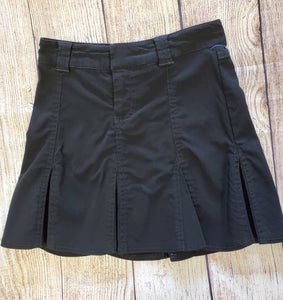Justice girls black skirt sz 6