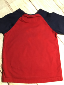 U.S Polo Assn. Boys Red Blur Short Sleeved Top sz 3T