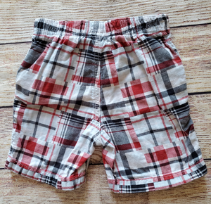 Gymboree Baby boys plaid shorts sz 18 -24
