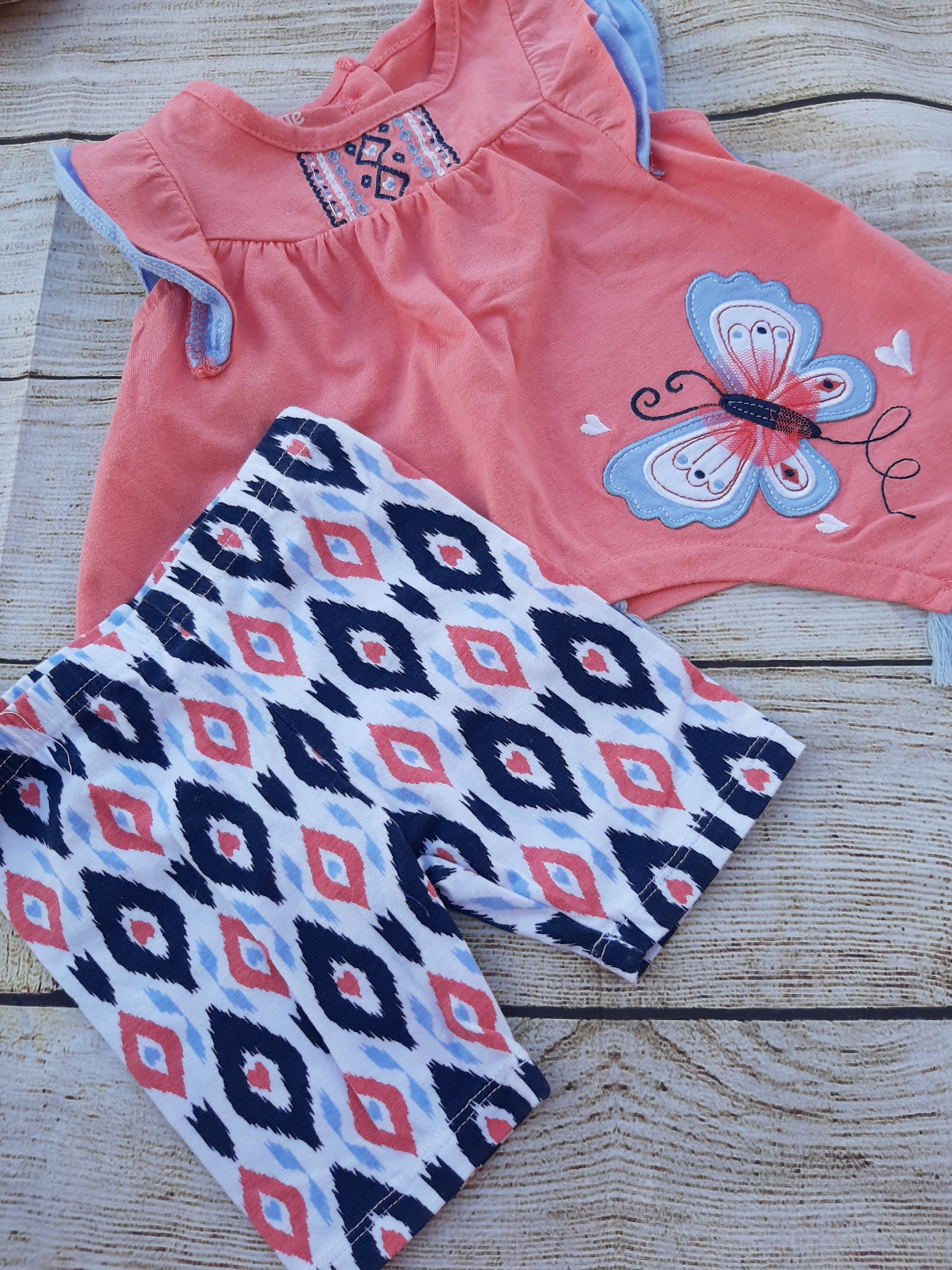 NANETTE Kids 2pc Girls Outfit sz 18 mo