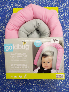 Goldbug 2 in 1 infant head support