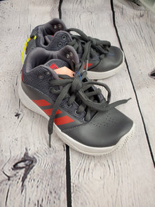 Adidas boys shoes gray tennis 13
