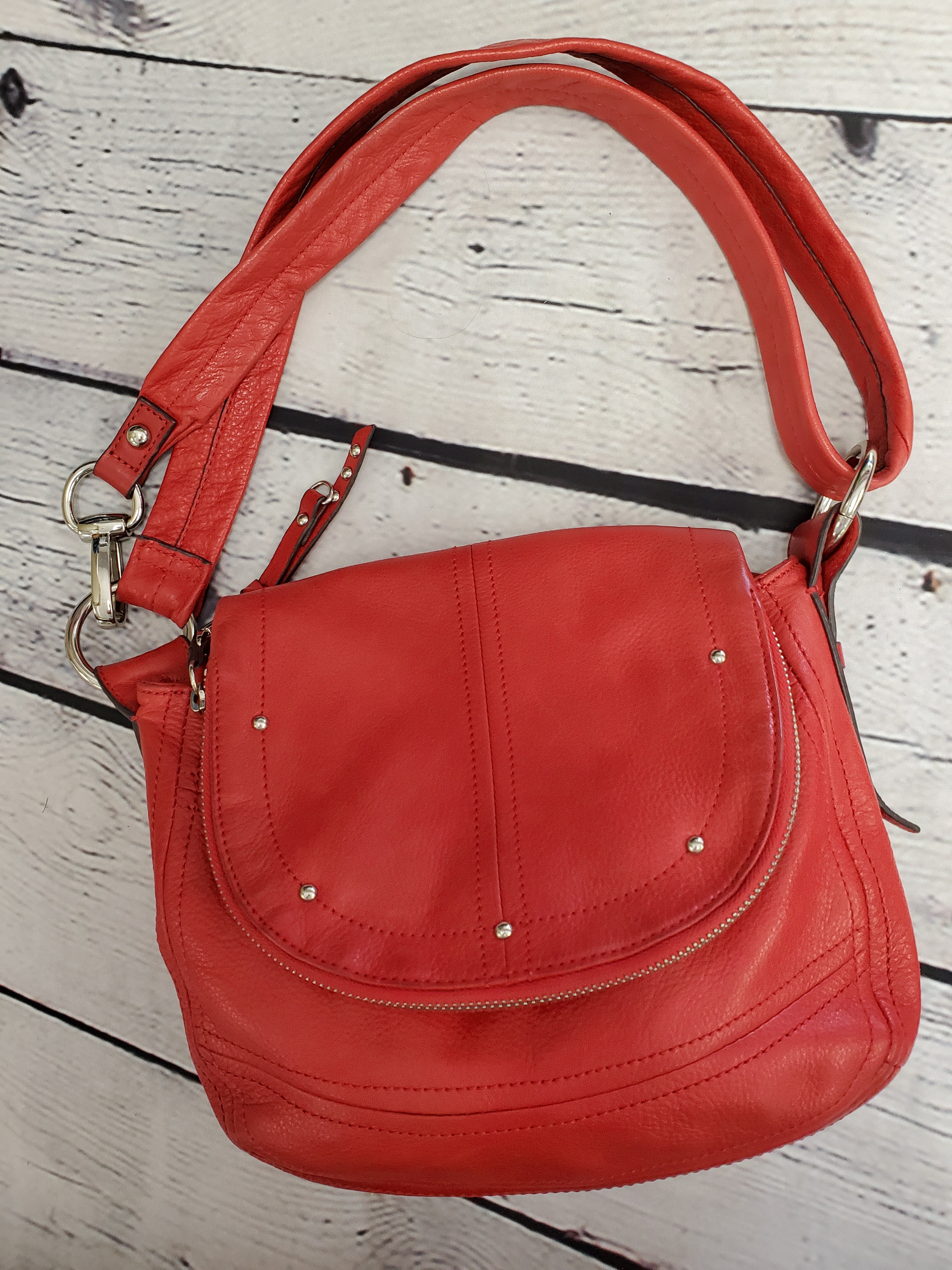 Leather Gold-taupe Handbag by b. Makowsky Leather Sparkle Shoulder Bag Whip  Stitch Drop Handle Multi-compartment Handbag/shoulder Bag - Etsy