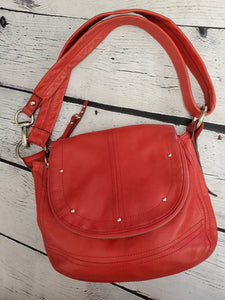 B Makowsky handbag red