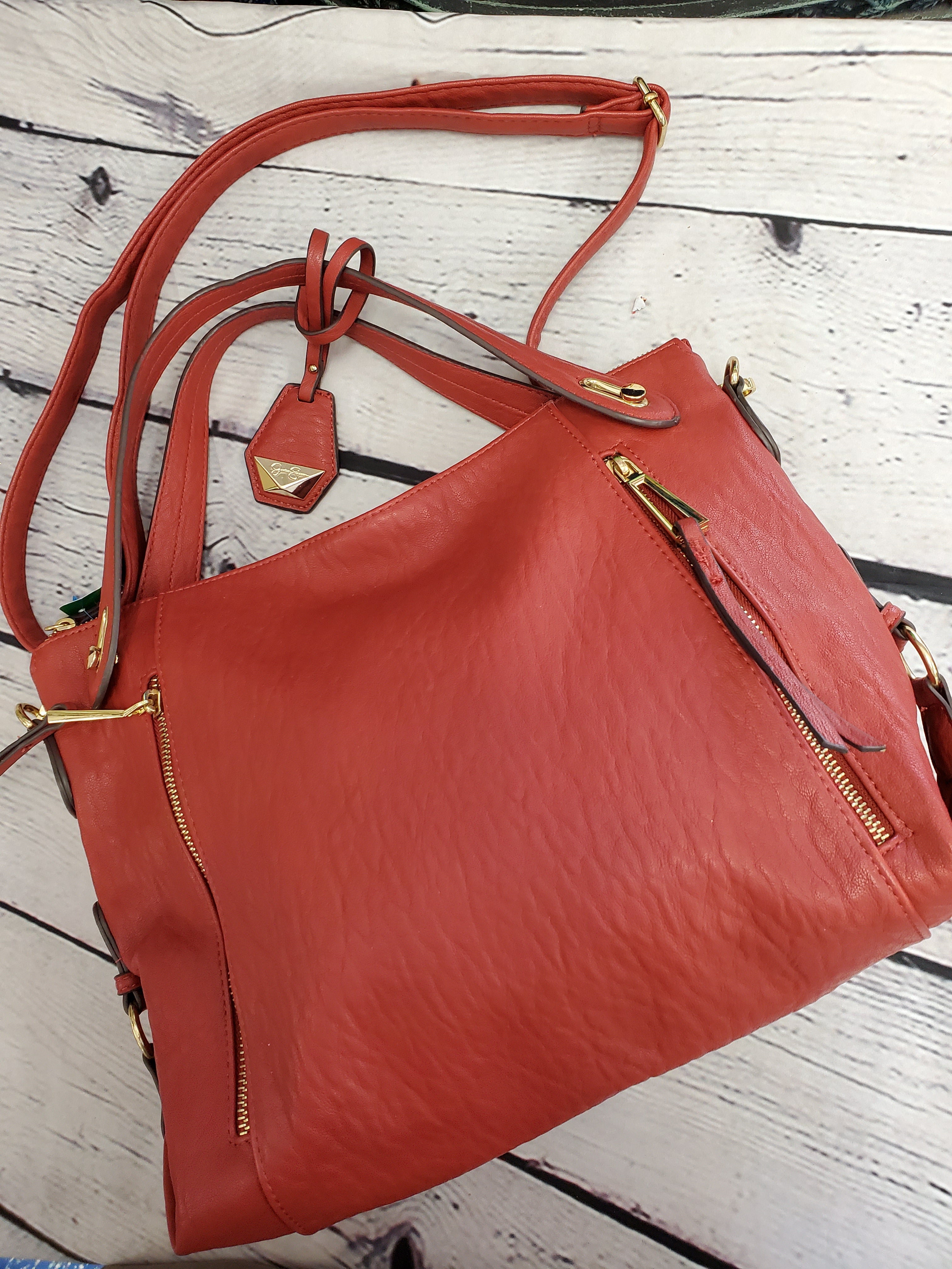 Jessica Simpson handbag red