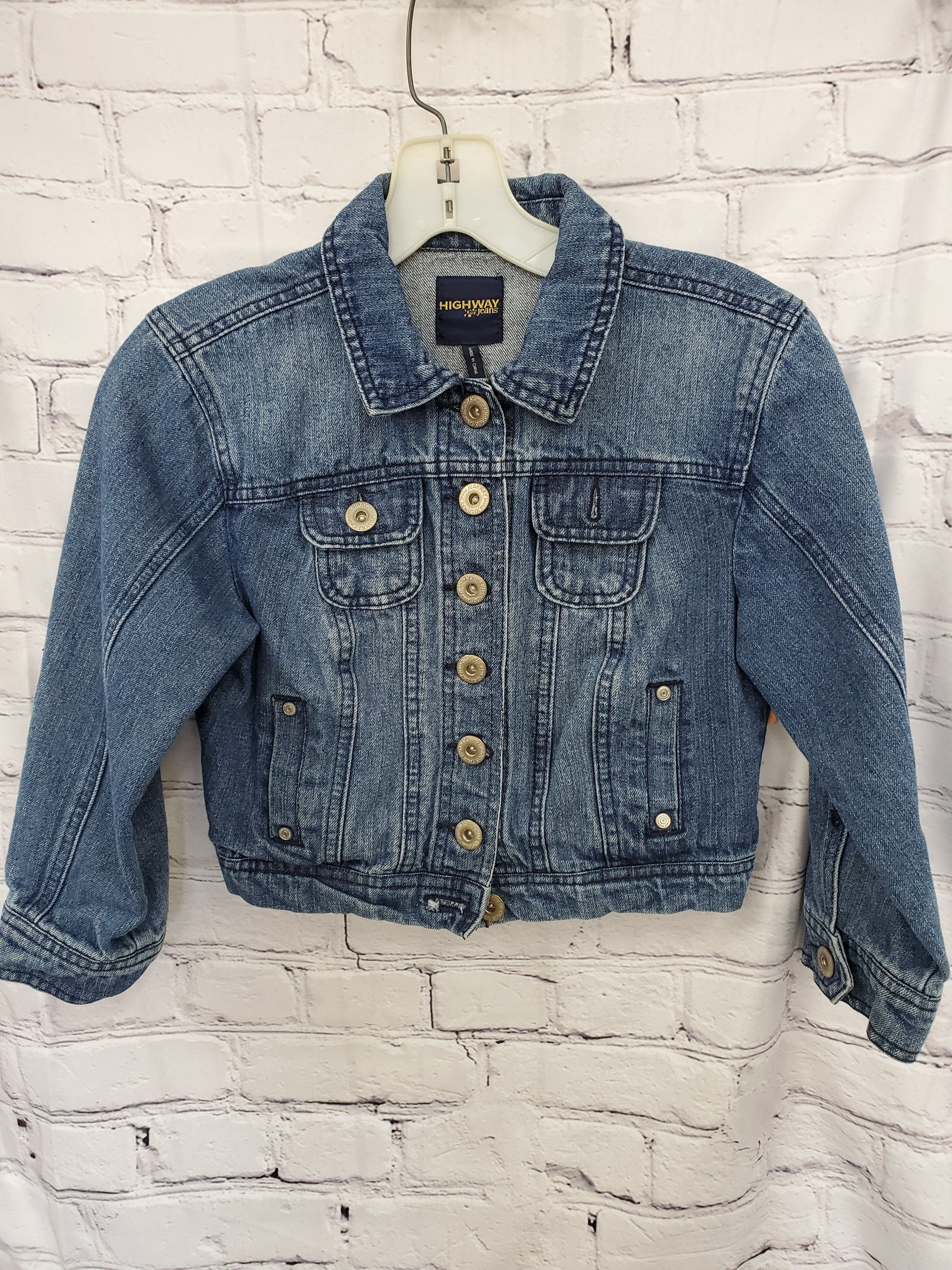 Amazon.com: SCOFEEL Toddler & Kids Girls Denim Jacket Button Down Jeans  Jacket Top with Pearls: Clothing, Shoes & Jewelry